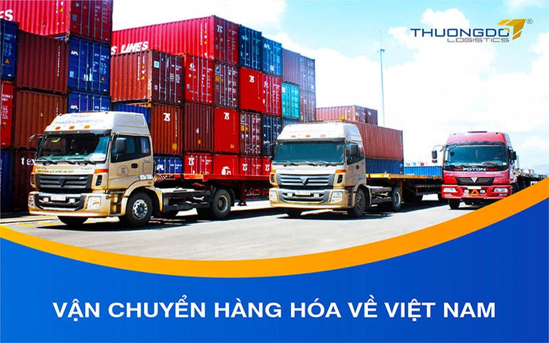 Vận chuyển hàng hoá về Việt Nam