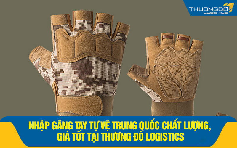 Nhập găng tay tự vệ Trung Quốc chất lượng, giá tốt tại Thương Đô Logistics