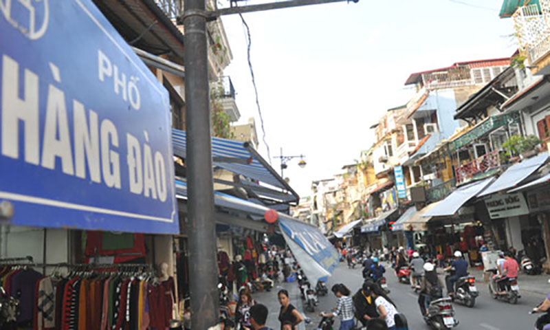  Chợ Hàng Ngang, Hàng Đào buôn sỉ quần áo Quảng Châu chất lượng