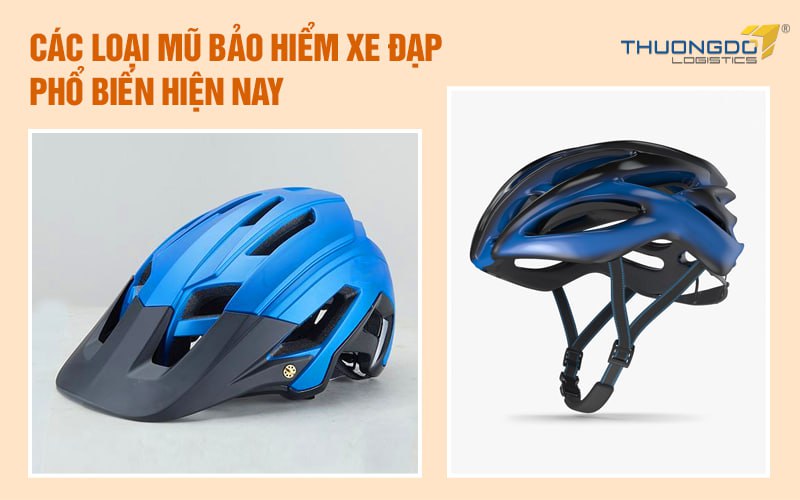 Các loại mũ bảo hiểm xe đạp phổ biến hiện nay