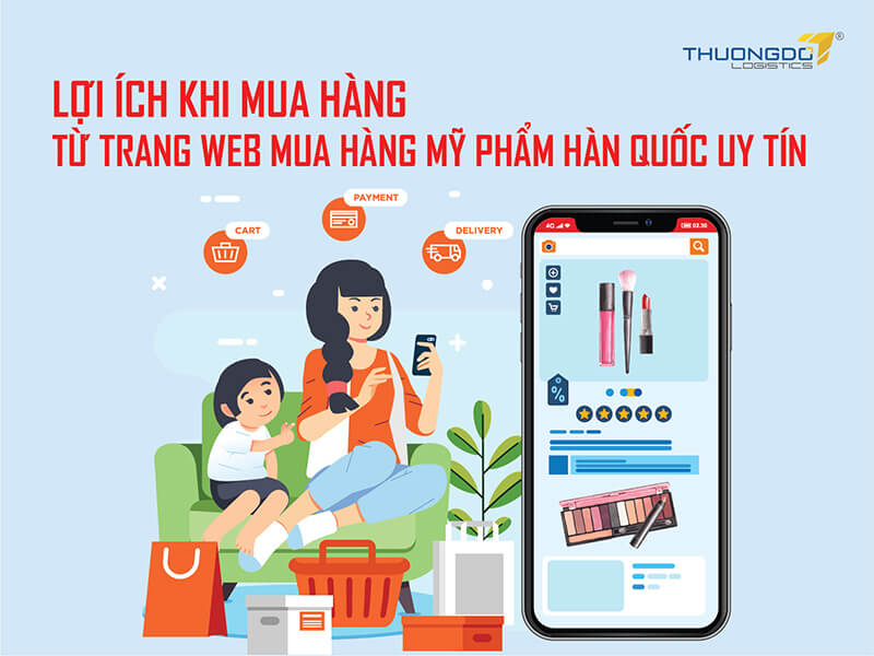 web order mỹ phẩm Hàn Quốc