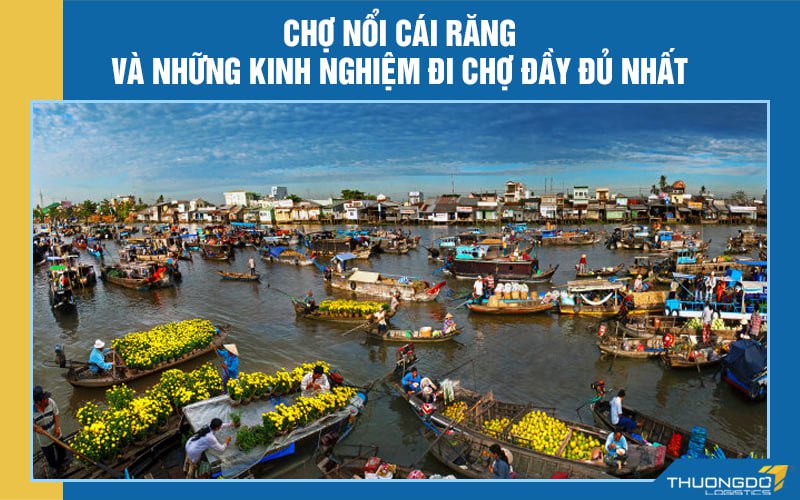 Chợ nổi Cái Răng và những kinh nghiệm đi chợ đầy đủ nhất