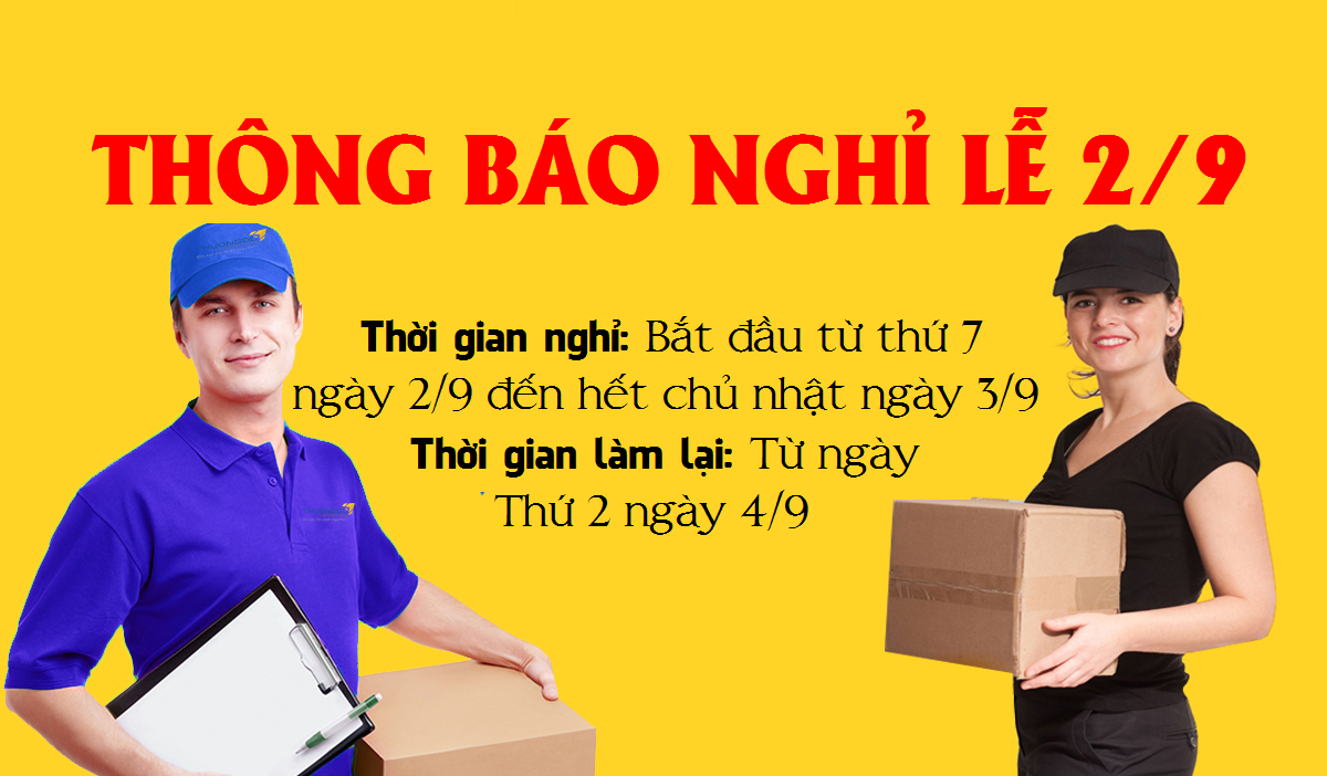 THÔNG BÁO LỊCH NGHỈ QUỐC KHÁNH 2/9