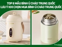 Top 8 mẫu bình ủ cháo Trung Quốc - Lưu ý khi chọn mua bình ủ cháo Trung Quốc 