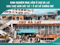 Kinh nghiệm mua sắm ở chợ Đà Lạt – Khu chợ sầm uất số 1 ở xứ sở sương mù