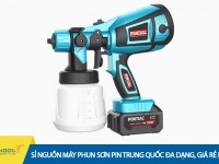 Sỉ nguồn máy phun sơn pin Trung Quốc đa dạng, giá rẻ nhất