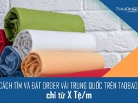 link order vải Trung Quốc trên Taobao uy tín