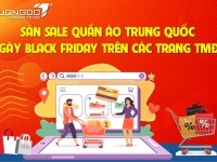 Săn sale quần áo Trung Quốc ngày Black Friday trên các trang TMĐT 