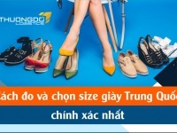 Cách đo và chọn size giày Trung Quốc chính xác nhất khi nhập hàng