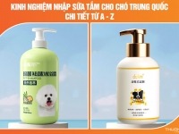 Sữa tắm cho chó Trung Quốc