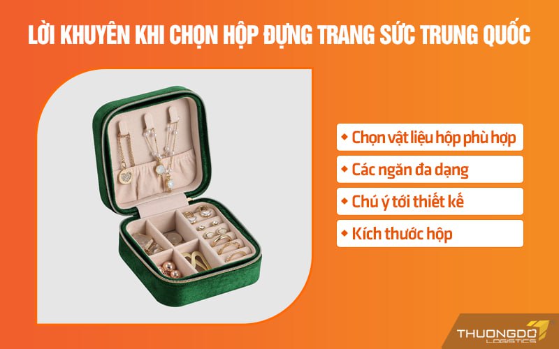 Lời khuyên khi chọn hộp đựng trang sức Trung Quốc