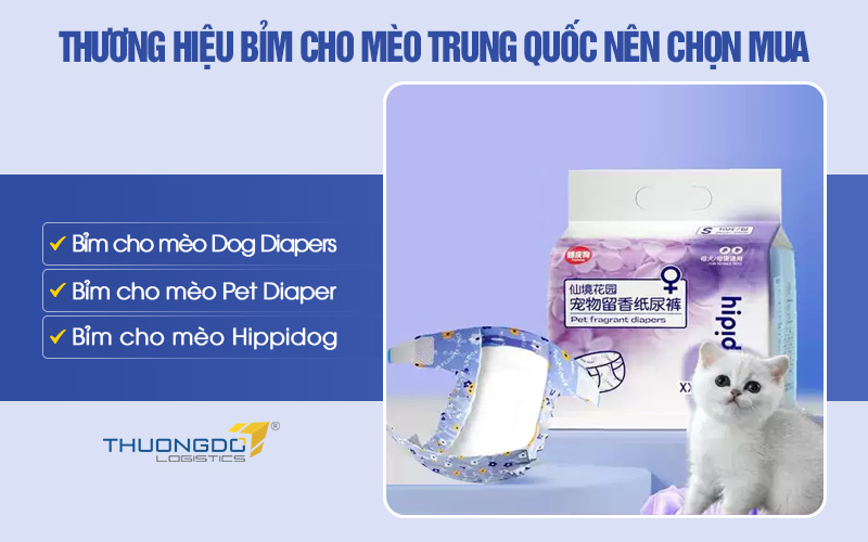 3 thương hiệu bỉm nội địa Trung cho mèo bạn nên lựa chọn