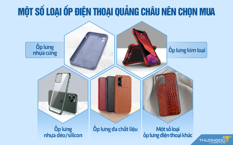 Một số loại ốp điện thoại được nhiều người lựa chọn hiện nay