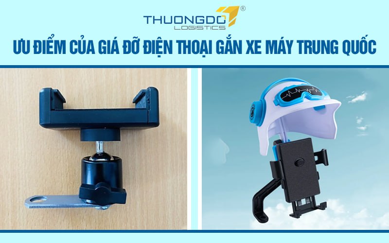 Ưu điểm của giá đỡ điện thoại gắn xe máy Trung Quốc