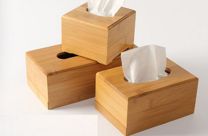 Hộp đựng giấy ăn bằng gỗ