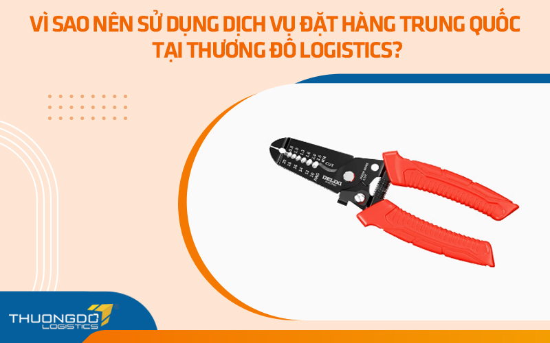 Vì sao nên sử dụng dịch vụ đặt hàng Trung Quốc tại Thương Đô Logistics?