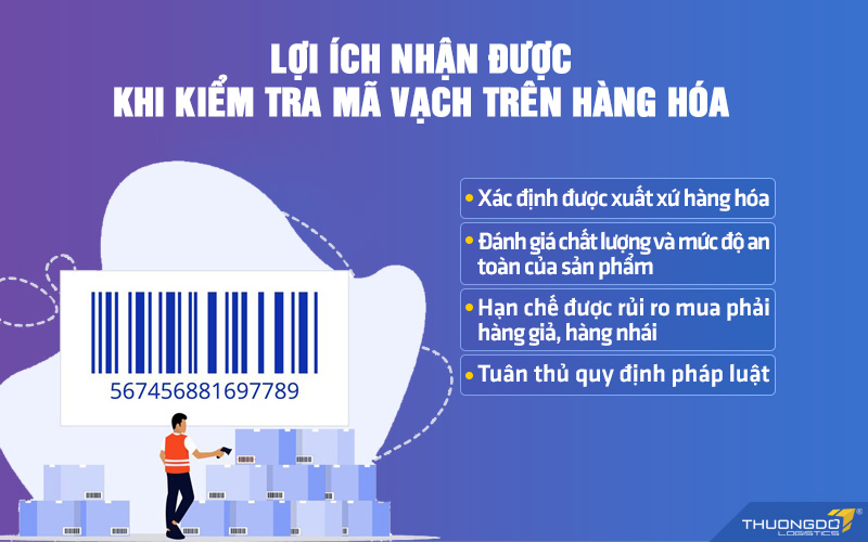 Lợi ích nhận được khi thực hiện kiểm tra mã vạch hàng hóa