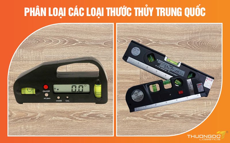 Phân loại các loại thước thủy Trung Quốc