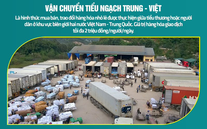 Vận chuyển Trung - Việt tiểu ngạch