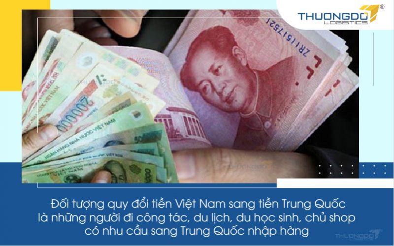 đổi tiền trung sang tiền Việt